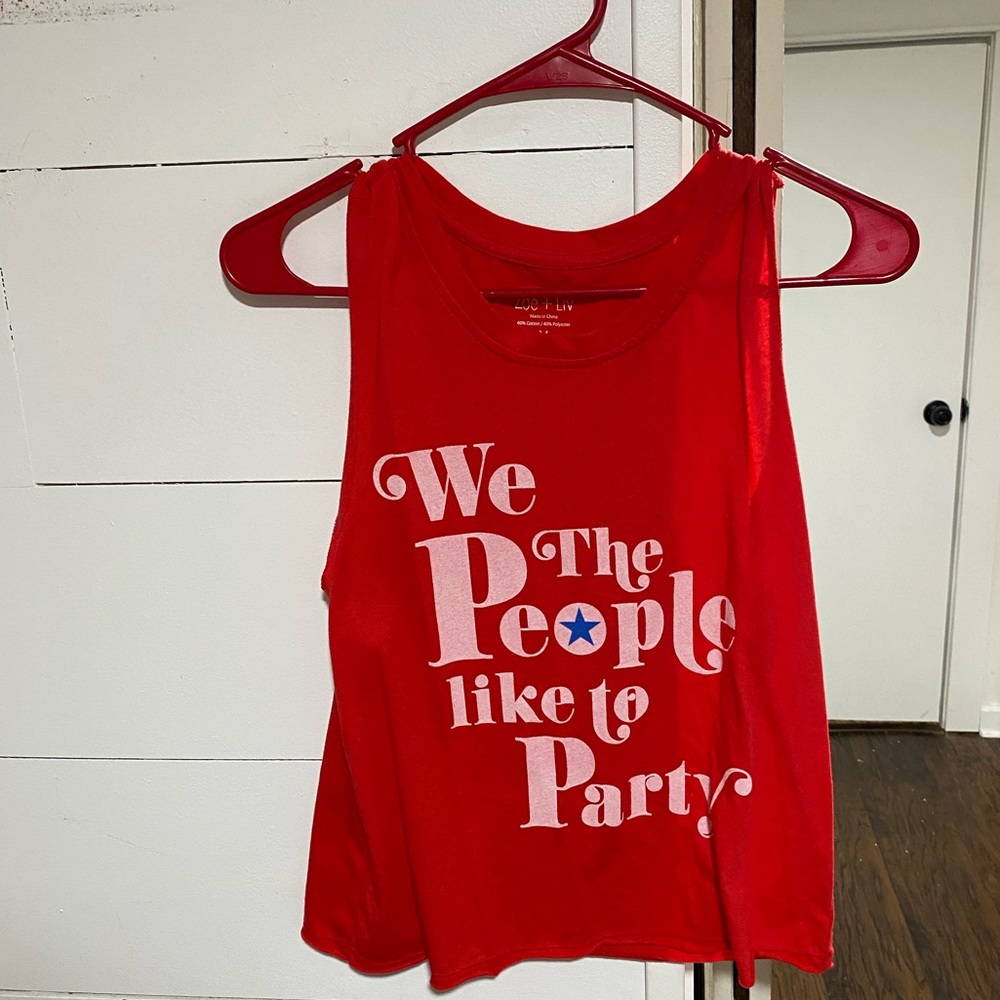 We the people like to party tshirt